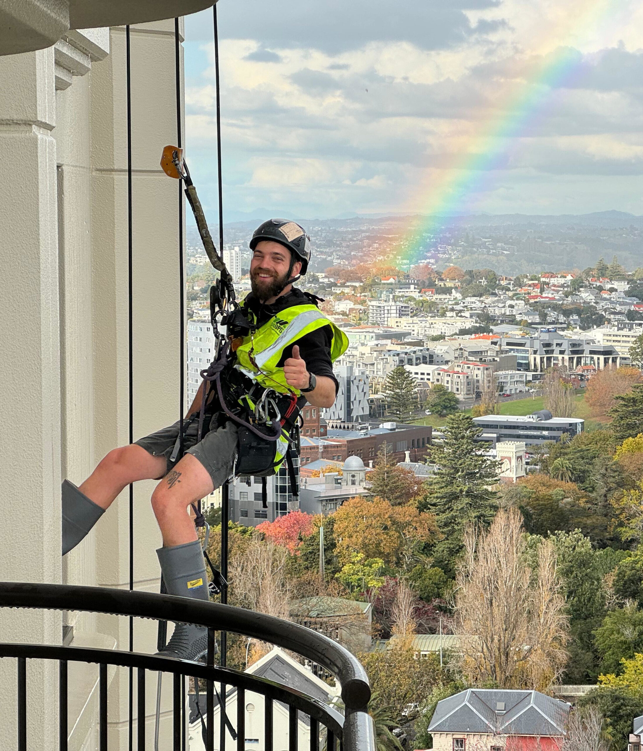 Our abseiling services offer efficient access to difficult-to-reach areas for various maintenance and repair needs.